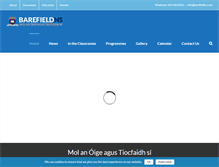 Tablet Screenshot of barefieldns.com